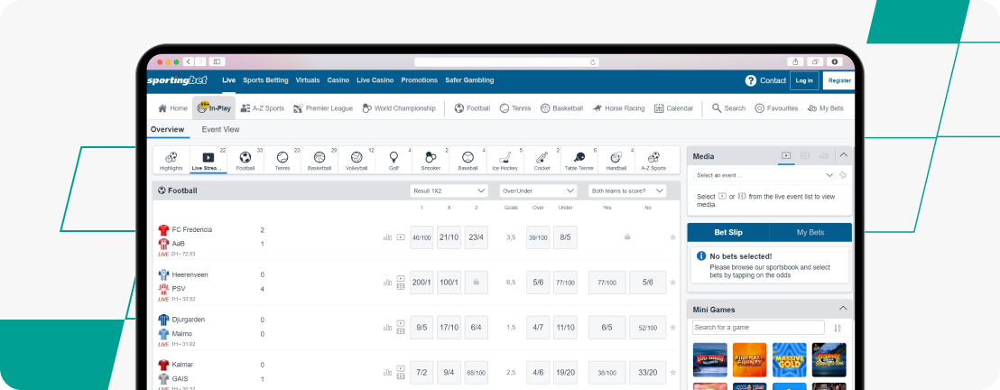 Sportingbet Live Streaming desktop screenshot