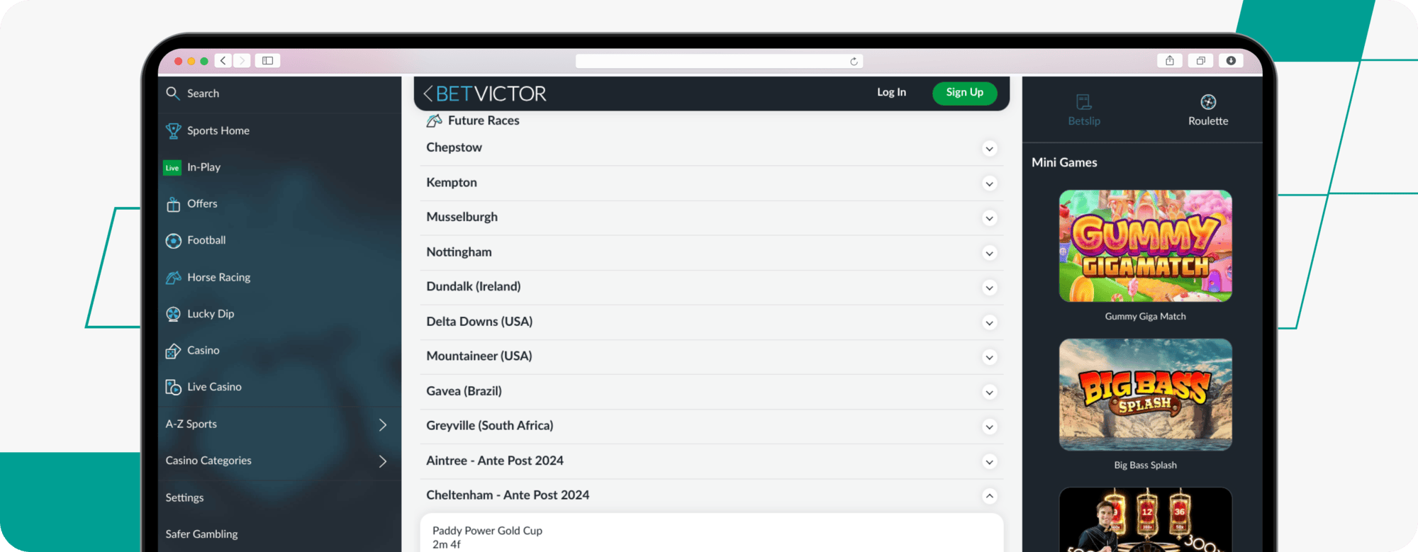 betvictor horseracing