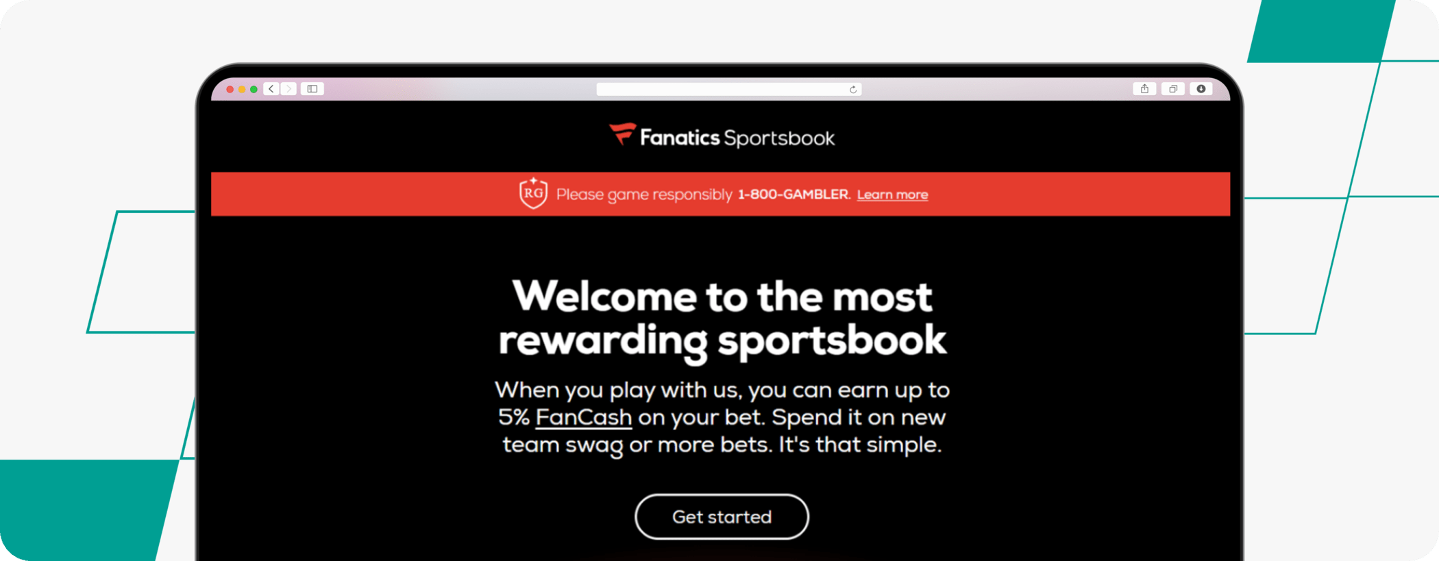 fanatics homepage screenshot