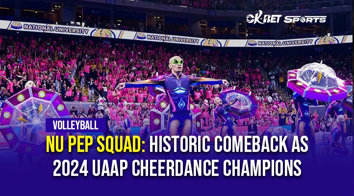 nu pep squad win as 2024 uaap cheerdance champion